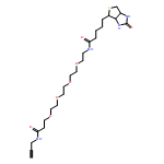 1H-Thieno[3,4-d]imidazole-4-pentanamide, hexahydro-2-oxo-N-(15-oxo-3,6,9,12-tetraoxa-16-azanonadec-18-yn-1-yl)-, (3aS,4S,6aR)-