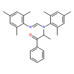 Methanimidamide, N-(1-methyl-2-oxo-2-phenylethyl)-N,N'-bis(2,4,6-trimethylphenyl)-