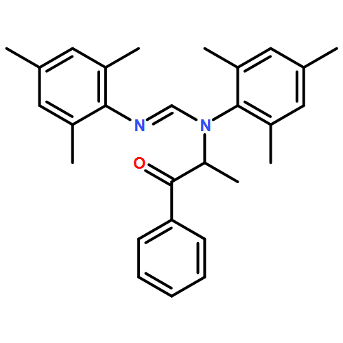 Methanimidamide, N-(1-methyl-2-oxo-2-phenylethyl)-N,N'-bis(2,4,6-trimethylphenyl)-