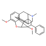 6,14-Ethenomorphinan, 4,5-epoxy-3,6-dimethoxy-17-methyl-7-phenyl-, (5α,7α)-