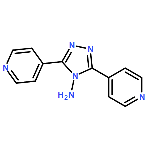 4H-1,2,4-Triazol-4-amine, 3,5-di-4-pyridinyl-