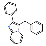 Imidazo[1,2-a]pyridine, 2-phenyl-3-(phenylmethyl)-