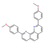 1,10-Phenanthroline, 2,9-bis(4-methoxyphenyl)-