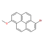 Pyrene, 1-bromo-6-methoxy-