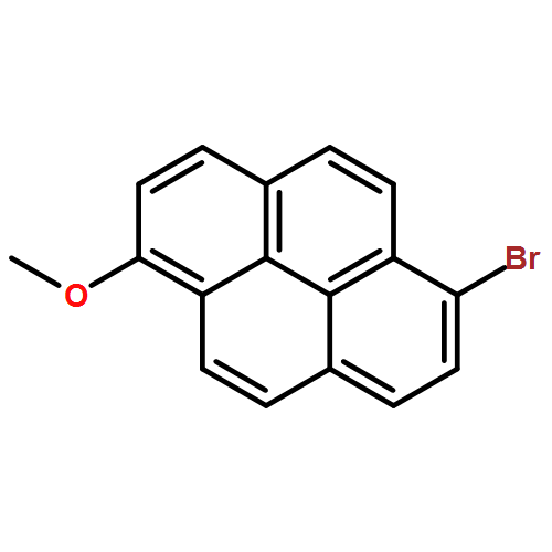 Pyrene, 1-bromo-6-methoxy-