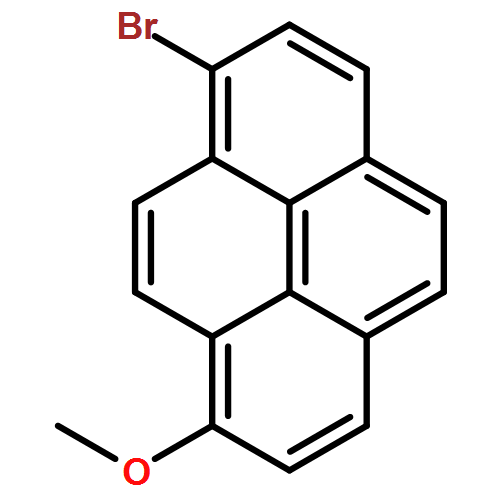 Pyrene, 1-bromo-8-methoxy-