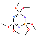 2λ5,4λ5,6λ5-1,3,5,2,4,6-Triazatriphosphorine, 2,2,4,4,6,6-hexamethoxy-