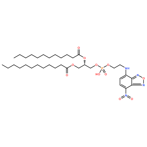 Dodecanoic acid,1-[[[hydroxy[2-[(7-nitro-2,1,3-benzoxadiazol-4-yl)amino]ethoxy]phosphinyl]oxy]methyl]-1,2-ethanediylester, (S)- (9CI)