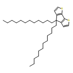 4H-Cyclopenta[2,1-b:3,4-b']dithiophene, 4,4-didodecyl-