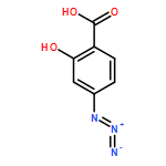 Benzoic acid, 4-azido-2-hydroxy-