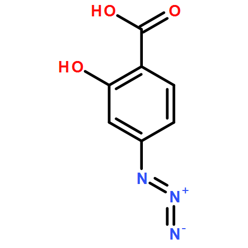 Benzoic acid, 4-azido-2-hydroxy-