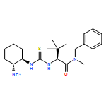 (2S)-2-[[[[(1R,2R)-2-Aminocyclohexyl]amino]thioxomethyl]amino]-N-3,3-trimethyl-N-(phenylmethyl)butanamide, (S)-2-[[[[(1R,2R)-2-Aminocyclohexyl]amino]thioxomethyl]amino]-N-benzyl-N-3,3-trimethylbutanamide