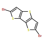 Dithieno[3,2-b:2',3'-d]thiophene, 2,6-dibromo-