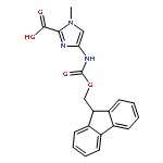 1H-Imidazole-2-carboxylicacid, 4-[[(9H-fluoren-9-ylmethoxy)carbonyl]amino]-1-methyl-