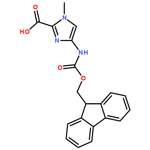 1H-Imidazole-2-carboxylicacid, 4-[[(9H-fluoren-9-ylmethoxy)carbonyl]amino]-1-methyl-