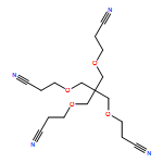 Propanenitrile, 3,3'-[[2,2-bis[(2-cyanoethoxy)methyl]-1,3-propanediyl]bis(oxy)]bis-