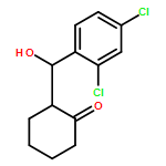 Cyclohexanone, 2-[(R)-(2,4-dichlorophenyl)hydroxymethyl]-, (2S)-rel-