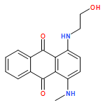 1-(2-Hydroxyethylamino)-4-(methylamino)anthraquinone