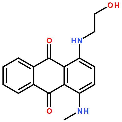 1-(2-Hydroxyethylamino)-4-(methylamino)anthraquinone