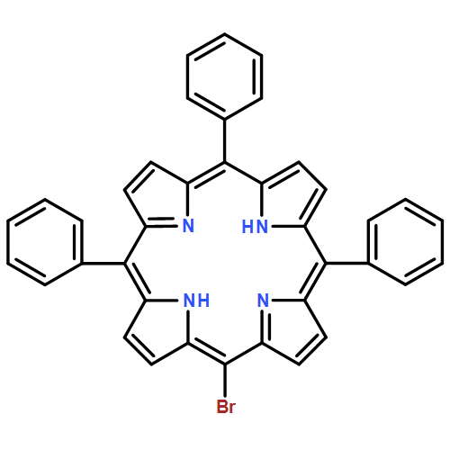 21H,23H-Porphine, 5-bromo-10,15,20-triphenyl-