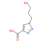 1H-1,2,3-Triazole-4-carboxylic acid, 1-(3-hydroxypropyl)-