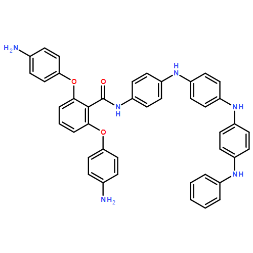 Benzamide, 2,6-bis(4-aminophenoxy)-N-[4-[[4-[[4-(phenylamino)phenyl]amino]phenyl]amino]phenyl]-