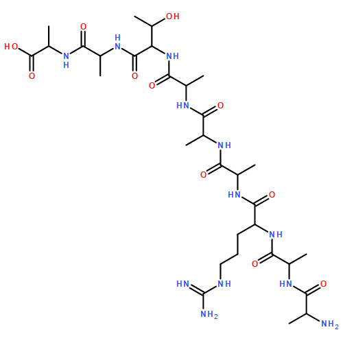 L-Alanine, L-alanyl-L-alanyl-L-arginyl-L-alanyl-L-alanyl-L-alanyl-L-threonyl-L-alanyl-