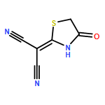 Propanedinitrile, 2-(4-oxo-2-thiazolidinylidene)-