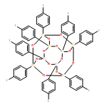 Pentacyclo[9.5.1.13,9.15,15.17,13]octasiloxane, 1,3,5,7,9,11,13,15-octakis(4-iodophenyl)-, homopolymer