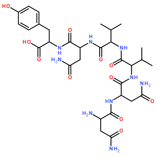 L-Tyrosine, L-asparaginyl-L-asparaginyl-L-valyl-L-valyl-L-asparaginyl-