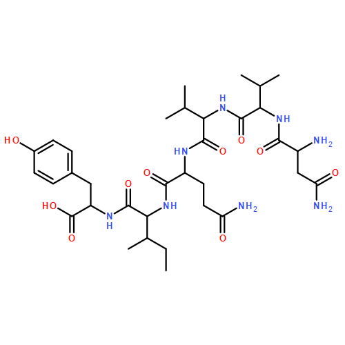 L-Tyrosine, L-asparaginyl-L-valyl-L-valyl-L-glutaminyl-L-isoleucyl-