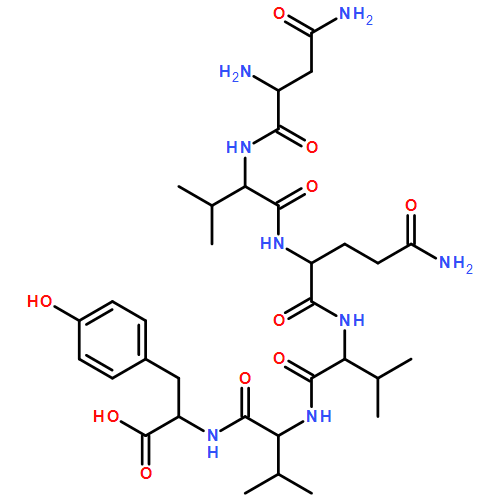 L-Tyrosine, L-asparaginyl-L-valyl-L-glutaminyl-L-valyl-L-valyl-