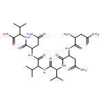 L-Valine, L-asparaginyl-L-asparaginyl-L-valyl-L-valyl-L-asparaginyl-