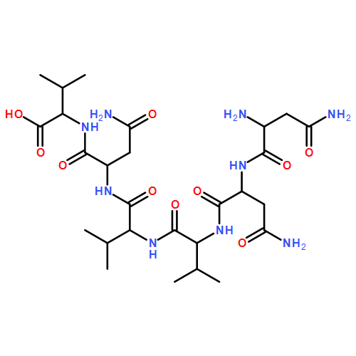 L-Valine, L-asparaginyl-L-asparaginyl-L-valyl-L-valyl-L-asparaginyl-