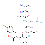 L-Tyrosine, L-valyl-L-isoleucyl-L-glutaminyl-L-valyl-L-valyl-