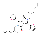 Pyrrolo[3,4-c]pyrrole-1,4-dione, 2,5-bis(2-ethylhexyl)-3,6-di-2-furanyl-2,5-dihydro-