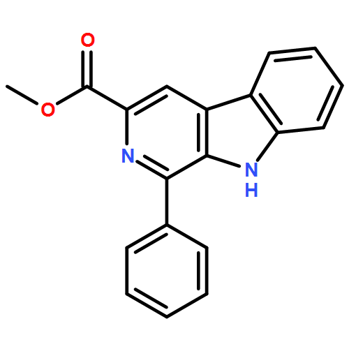 9H-Pyrido[3,4-b]indole-3-carboxylic acid, 1-phenyl-, methyl ester