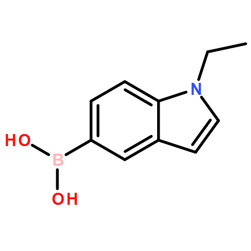 Boronic acid, B-(1-ethyl-1H-indol-5-yl)- 