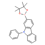 9H-Carbazole, 9-phenyl-2-(4,4,5,5-tetramethyl-1,3,2-dioxaborolan-2-yl)-