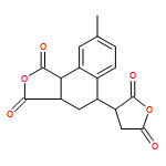 Naphtho[1,2-c]furan-1,3-dione, 3a,4,5,9b-tetrahydro-8-methyl-5-(tetrahydro-2,5-dioxo-3-furanyl)-