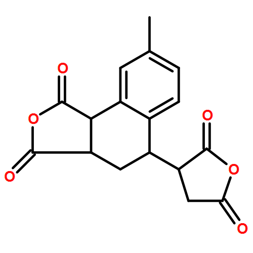 Naphtho[1,2-c]furan-1,3-dione, 3a,4,5,9b-tetrahydro-8-methyl-5-(tetrahydro-2,5-dioxo-3-furanyl)-