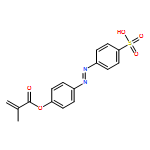 2-Propenoic acid, 2-methyl-, 4-[2-(4-sulfophenyl)diazenyl]phenyl ester