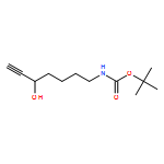 Carbamic acid, N-(5-hydroxy-6-heptyn-1-yl)-, 1,1-dimethylethyl ester