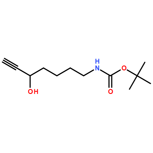 Carbamic acid, N-(5-hydroxy-6-heptyn-1-yl)-, 1,1-dimethylethyl ester