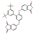 1,3-Isobenzofurandione, 5,5'-[[3',5'-bis(trifluoromethyl)[1,1'-biphenyl]-2,5-diyl]bis(oxy)]bis-