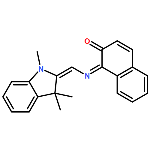 2(1H)-Naphthalenone, 1-[[(1,3-dihydro-1,3,3-trimethyl-2H-indol-2-ylidene)methyl]imino]-