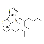 4H-Silolo[3,2-b:4,5-b']dithiophene, 4,4-bis(2-ethylhexyl)-