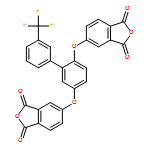 1,3-Isobenzofurandione, 5,5'-[[3'-(trifluoromethyl)[1,1'-biphenyl]-2,5-diyl]bis(oxy)]bis-