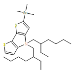 4H-Silolo[3,2-b:4,5-b']dithiophene, 4,4-bis(2-ethylhexyl)-2-(trimethylstannyl)- 