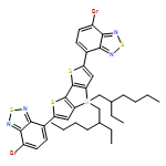 2,1,3-Benzothiadiazole, 4,4'-[4,4-bis(2-ethylhexyl)-4H-silolo[3,2-b:4,5-b']dithiophene-2,6-diyl]bis[7-bromo- 